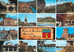 Tarn Et Garonne Merveille Du Quercy Multivue 36 (scan Recto-verso)MA2270Ter - Verdun Sur Garonne