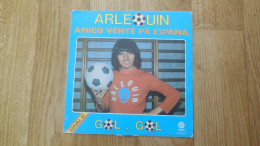 45 T. FOOT-BALL: C.M. 1982, (en Espagne), (Espagne),Arlequin: Amigo Vente P'a Espana - Gol, Gol.; - Autres & Non Classés