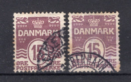 DENEMARKEN Yt. 52° Gestempeld 1905-1913 - Usati