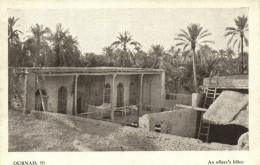 PC IRAQ, QURNAH, AN OFFICER'S BILLET, VINTAGE POSTCARD (b16271) - Irak