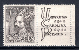 TSJECHOSLOVAKIJE Yt. 467 MNH** 1948 - Ungebraucht