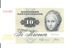 DANEMARK 10 KRONER 1972-77 AUNC P 48 G - Denmark