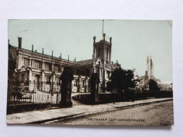Cheltenham Gentlemen's College, Gloucestershire, Old Postcard 1920s - Cheltenham