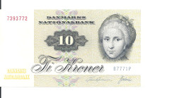 DANEMARK 10 KRONER 1972-77 UNC P 48 G - Denmark