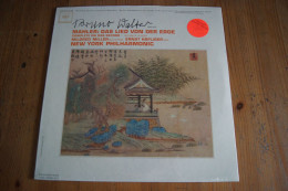 BRUNO WALTER GUSTAV  MALHER DAS LIED VON DER ERDE RARE LP AMERICAIN 1963 NEUF SCELLE  VALEUR+ - Classical