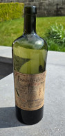 Etablissements Falaise à Moha - Huy - Distillerie à Vapeur - Bouteille Vide - Bitter Orange - Spirits