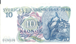 SUEDE 10 KRONOR 1968 VF P 56 - Sweden
