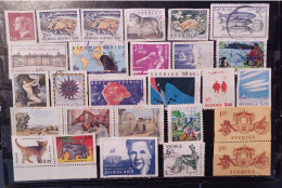 Sweden Svezia Lot 27 Stamps Travelled Till 2024 - Used Stamps