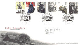 FDC Royal Mail - Jane Eyre, Roman De Charlotte Brontë - Série 2622 à 2627 - 2001-2010 Decimal Issues