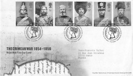 FDC Royal Mail - 150 Ans De La Guerre De Crimée - Série 2588 à 2593 - 2001-2010 Decimal Issues