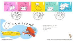 FDC Royal Mail - Timbres Pour évènements Particuliers - Série 2518 à 2522 - 2001-2010 Decimal Issues