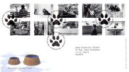 FDC Royal Mail - Faune Domestique. Chiens Et Chats - Série 2226 à 2235 - 2001-2010 Decimal Issues