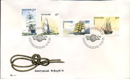 Denemarken - FDC - Zeilboten - FDC