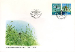 Noorwegen - FDC -  Insecten - FDC