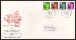 Groot-Brittanië - FDC - Wales Definitives - 1991-2000 Decimal Issues