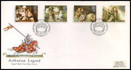 Groot-Brittannië - FDC - Arthurian Legend - 1981-1990 Decimal Issues