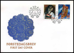 Noorwegen - FDC -  Nationale Klederdracht - FDC