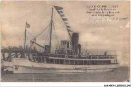 CAR-ABEP4-0307-44 - SAINT-PHILIBERT - Sombre A La Pointe De Saint-Gildas Le 14 Juin 1931 Avec 500 Passagers - En Etat - Saint-Philbert-de-Grand-Lieu