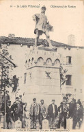 48 - Châteauneuf De Randon - SAN21751 - Statue De Duguesclin (Le Jour De L'Inauguration) - Chateauneuf De Randon
