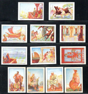 Lot De 12 Images De L'album Nestlé 1935 - 1936. Série 31. Les Grandes Expéditions De L'Antiquité. Série Complète. - Nestlé