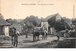 44 - N°111241 - Moisdon-la-Rivière - En Route Pour Les Champs - Moisdon La Riviere
