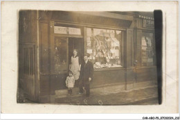 CAR-ABOP9-0844-A LOCALISE - Carte Photo - Maison Mathieu - Mercerie Papeterie - Vendu En L'état - Sonstige & Ohne Zuordnung