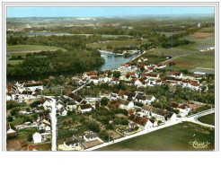 89.GURGY.VUE GENERALE AERIENNE.CPS M - Gurgy