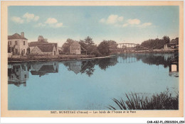 CAR-ABJP1-0028-89 - MONETEAU - Les Bords De L'yonne Et Le Pont - Moneteau