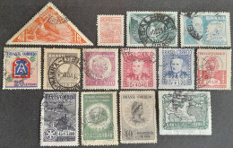 Bresil Brasil Brazil 1945 1946 1947 1948 Yvert 429 432 439 459 460 461 463 465E 469 PA48 PA49 PA50 PA53 PA57 O Used - Luftpost