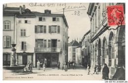 CAR-ACRP19-1142-88 - CHATEL-SUR-MOSELLE - Place De L'hotel De Ville - Chatel Sur Moselle