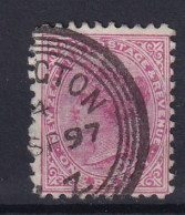 Delcampe - NEW ZEALAND 1882 - Canceled - Sc# 61 Perf. 11 - Gebraucht