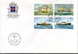 IJsland - FDC - Boten - FDC