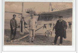CAMP DE CHALONS - AVIATION - Le Monoplan Antoinette IV - Levavasseur Et Hubert Latham - Très Bon état - Camp De Châlons - Mourmelon