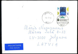 Cover To Jelgava, Latvia - Briefe U. Dokumente