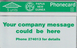 PHONE CARD PAPUA NEW GUINEA  (E117.7.4 - Papua New Guinea
