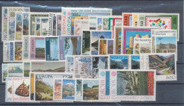 1977 EUROPA CEPT, Annata Completa, Turismo, 29 Paesi 61 Valori - MNH** - Volledig Jaar