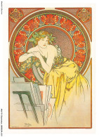 ARSP2-0080-ILLUSTRATEUR - Alphonse Mucha  - Femme Au Carton A Dessin - 1898 - Mucha, Alphonse