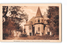 BOURGANEUF - Château Du Verger - Très Bon état - Bourganeuf