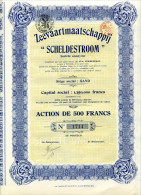 ZEEVAARTMAATSCHAPPIJ  "SCHELDESTROOM" - Scheepsverkeer