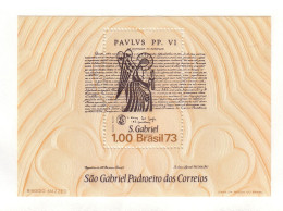 BRESIL 1973 BLOC St Gabriel   YVERT N°B31  NEUF MNH** - Blocs-feuillets