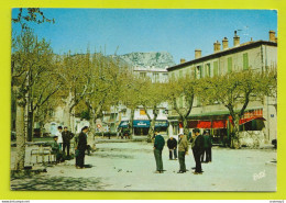 83 La Valette Du Var Partie De Pétanque Place Jaurès Joueurs Magasins Bar Pharmacie VOIR DOS - La Valette Du Var