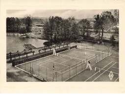 25 SOCHAUX AM#DC635 VUE AERIENNE DU TENNIS ET DU LAC DU CERCLE - Sochaux