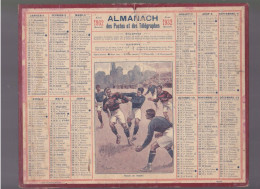 Almanach Des Postes Et Télégraphes 1932 Avec Illustration Sport Rugby - Grand Format : 1921-40
