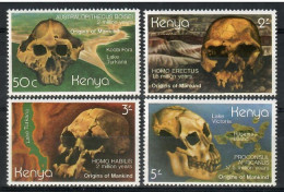 Kenya 1982 Mi 210-213 MNH  (ZS4 KNY210-213) - Fossielen
