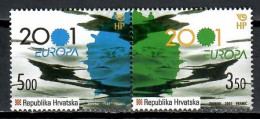 Croatia 2001 Mi 570-571 MNH  (ZE2 CRTpar570-571) - 2001
