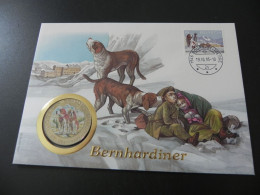 Equatorial Guinea 1000 Francos 1994 - Famous Dogs - Bernhardiner - St. Bernard - Guinea Equatoriale