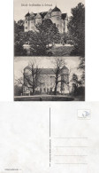 Ansichtskarte Großkmehlen-Ortrand 2 Bild Schloss Mit Bäumen 1915 Neudruck 2018 - Ortrand