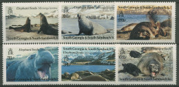 Südgeorgien 1991 Südlicher See-Elefant 192/97 Postfrisch - Autres - Océanie