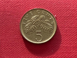 Münze Münzen Umlaufmünze Singapur 5 Cent 2000 - Singapour