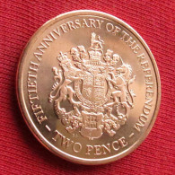 Gibraltar 2 Pence 2017 Gibilterra UNC ºº - Gibilterra